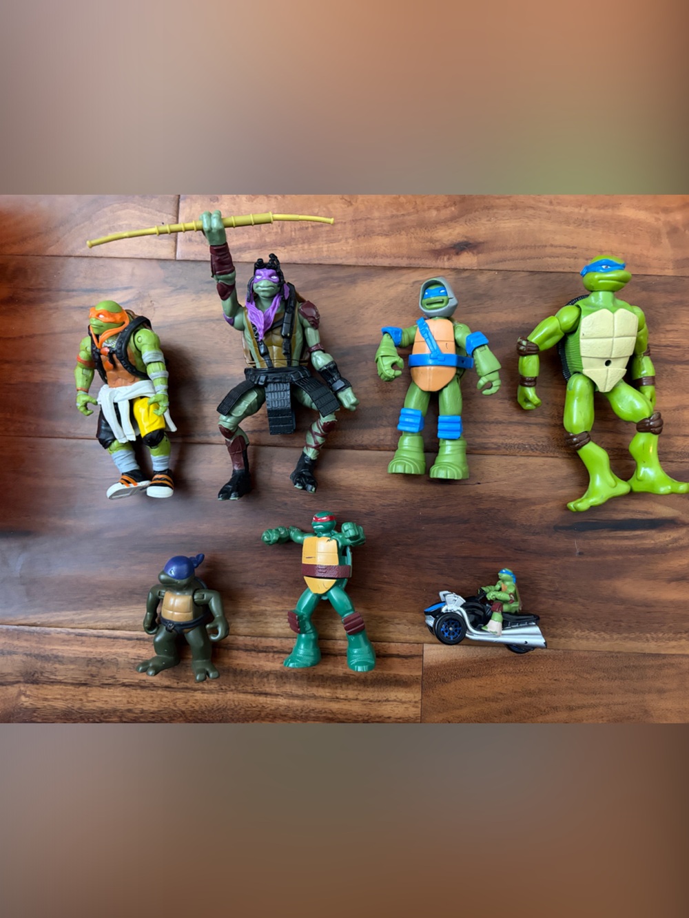 Teenage Mutant Ninja Turtles Figure Bundle - Green